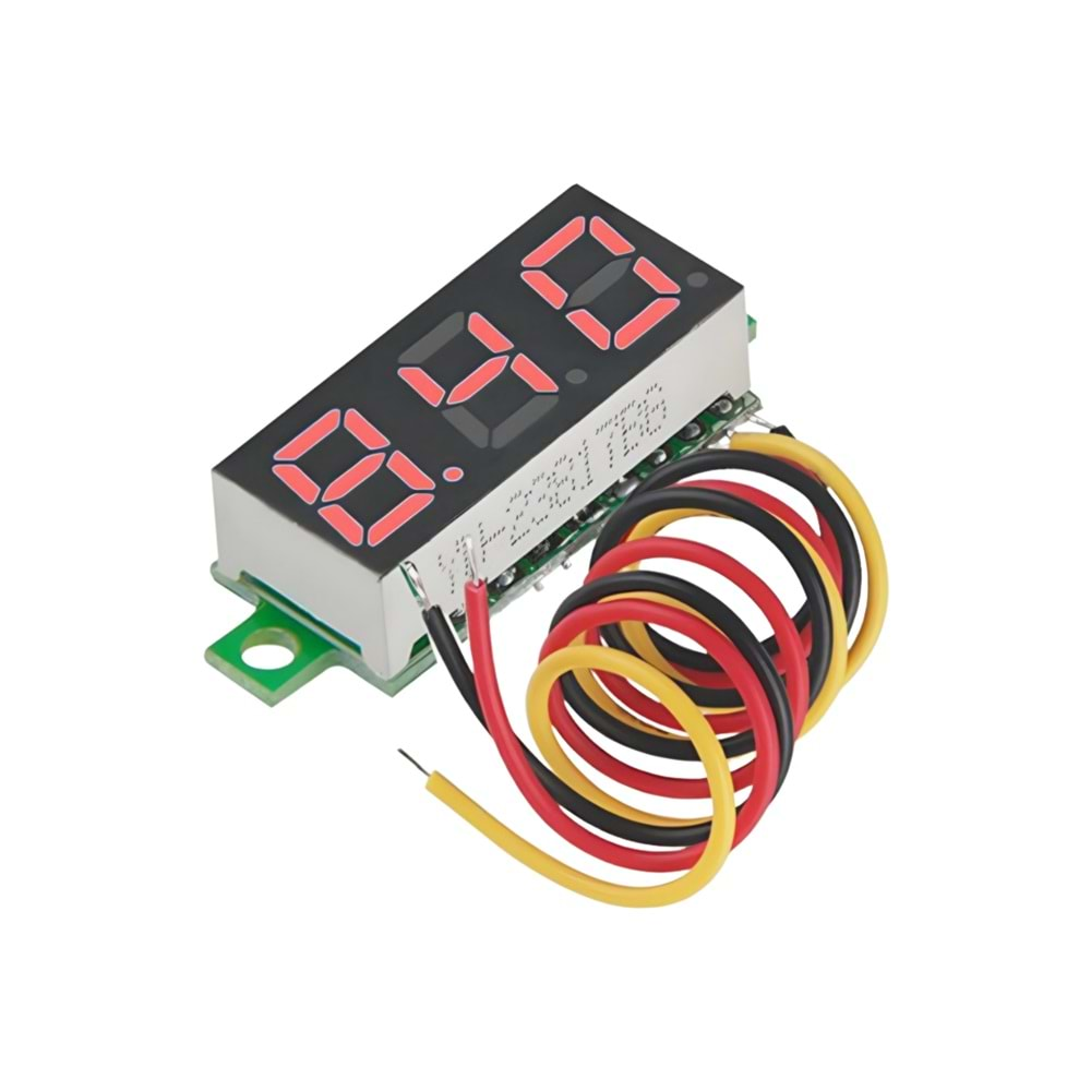 0.28 inç 0-100V LCD Modülü Voltmetre