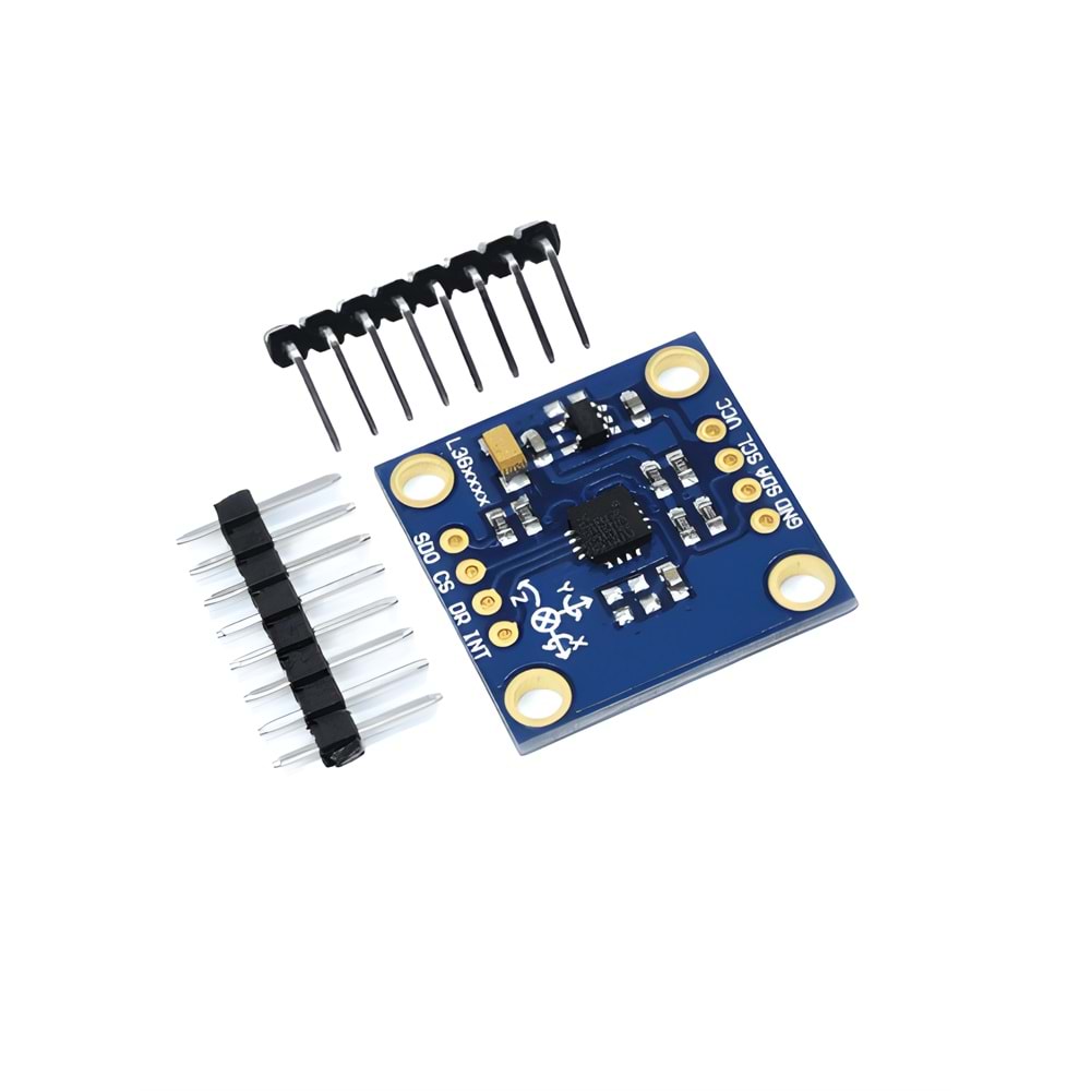 GY-50 L3G4200D 3 Eksenli Jiroskop Hız Modülü