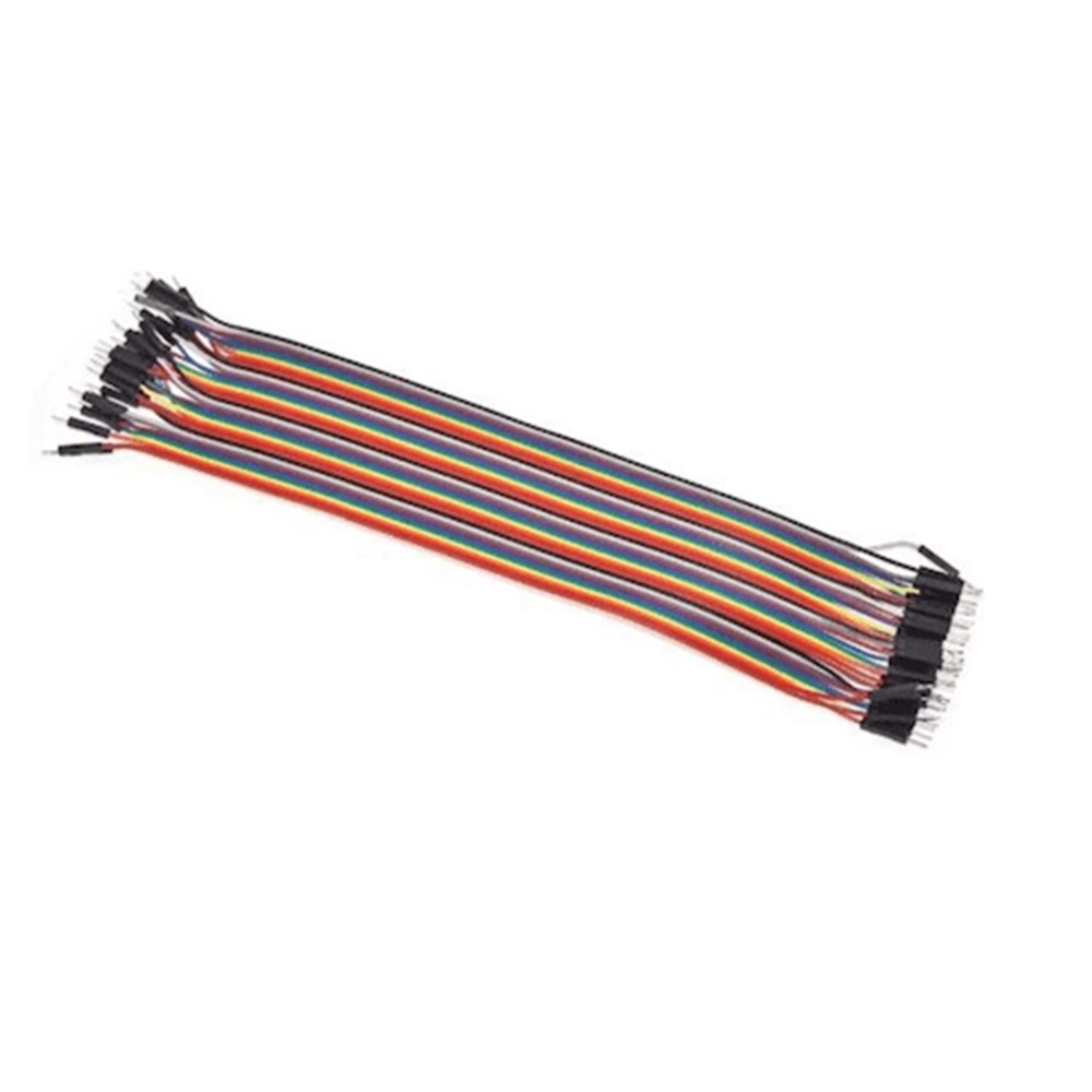 30cm 40 Pin Ayrılabilen Erkek-Erkek Jumper Kablo M-M Dupont Kablo
