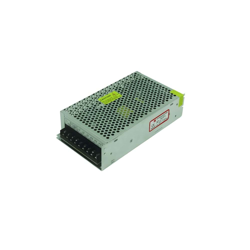 12V 23.4A 280W Metal Kasa Adaptör - SMPS, İç Mekan MT-280-12 Mervesan