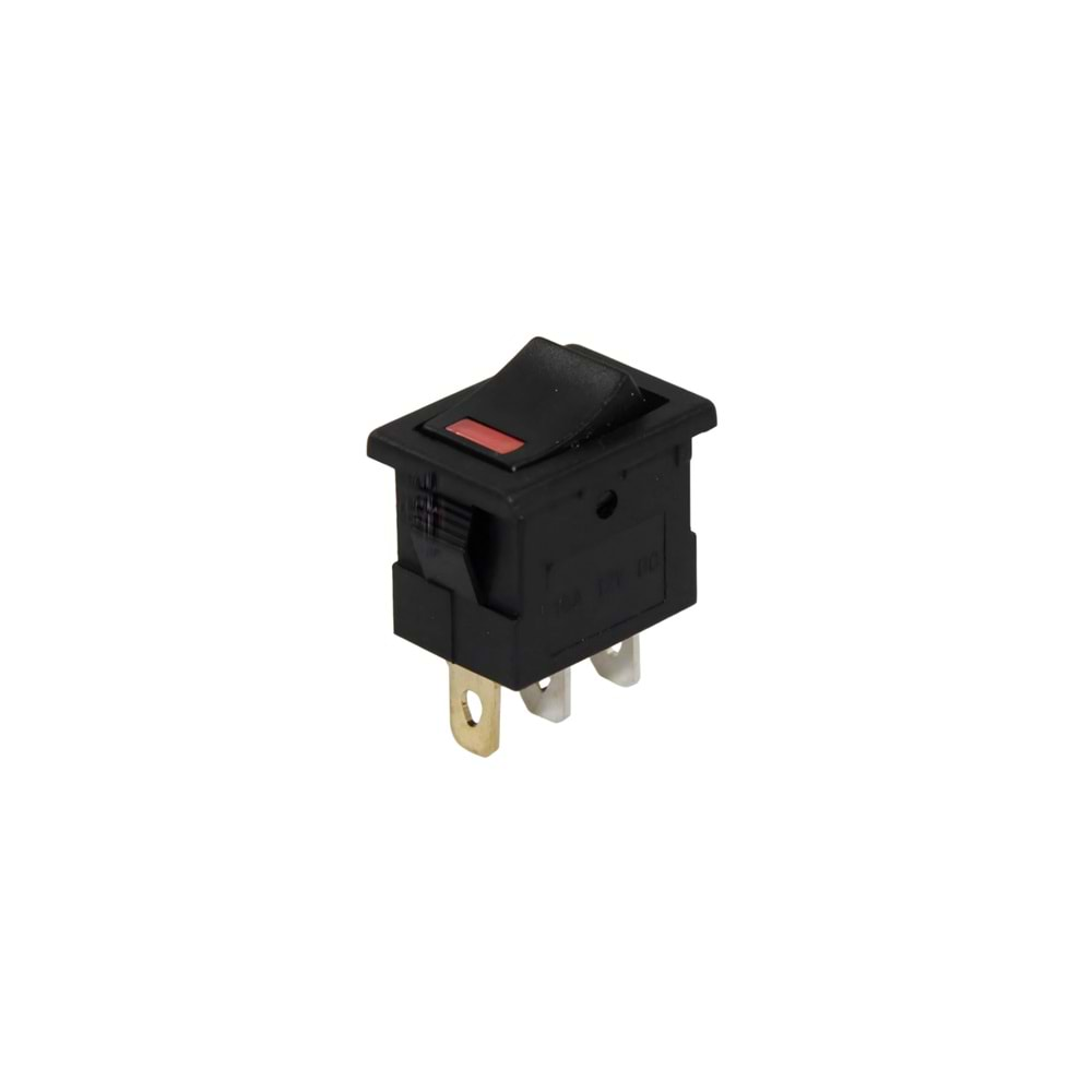 IC-118A Mini Işıklı 12V Ledli Anahtar On-Off 3P