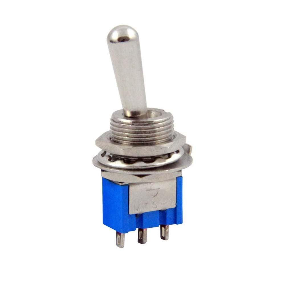 IC-148E Toggle Switch On-Off 3P Çap 12mm MTS-102L