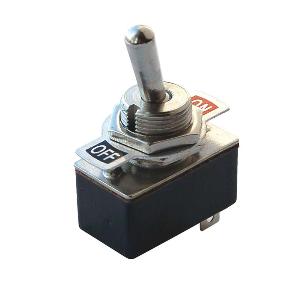 IC-149 Toggle Switch 2P On-Off Çap 12mm Orta Boy