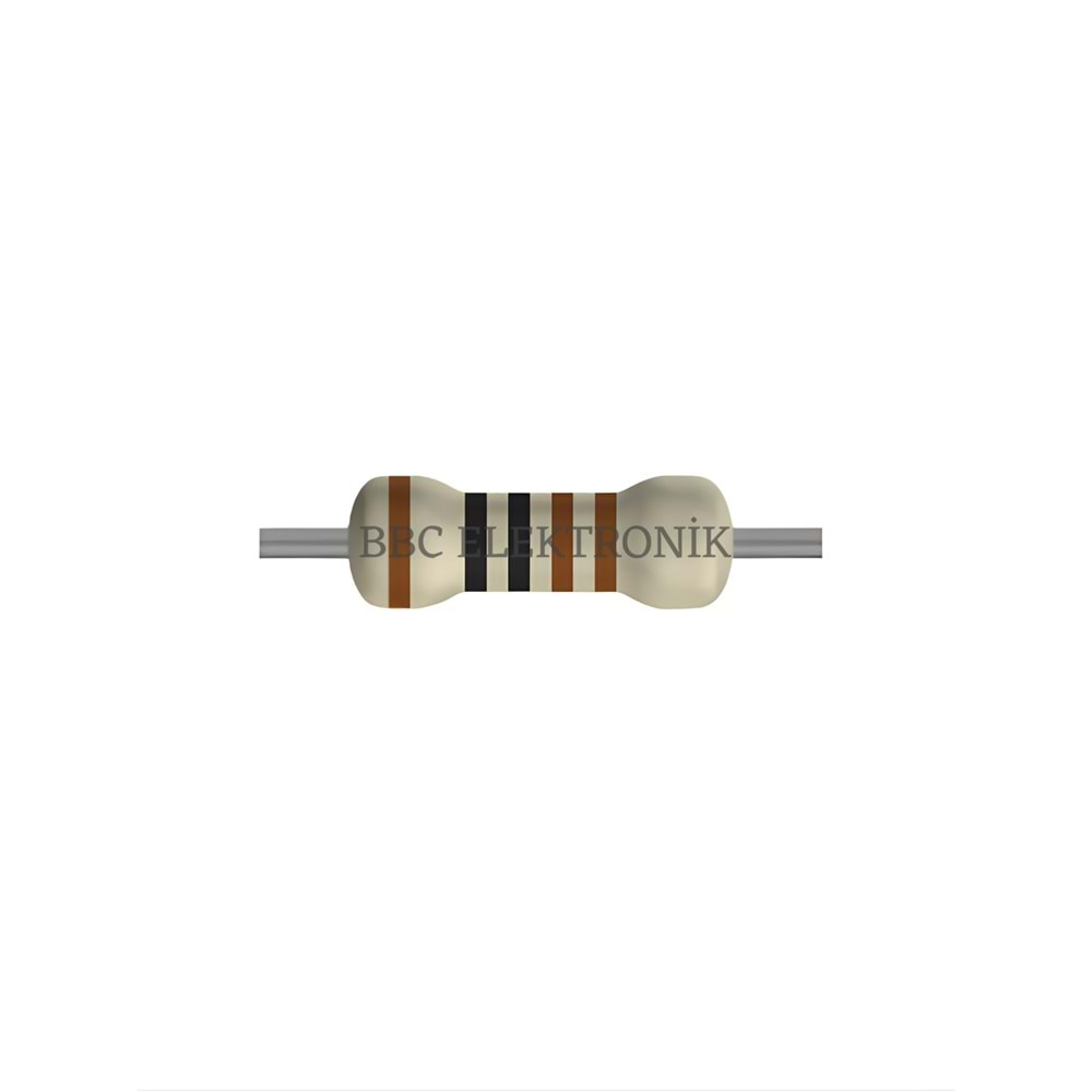 1 KOhm 1/4 Watt Metal Film Direnç - Resistor, 1K