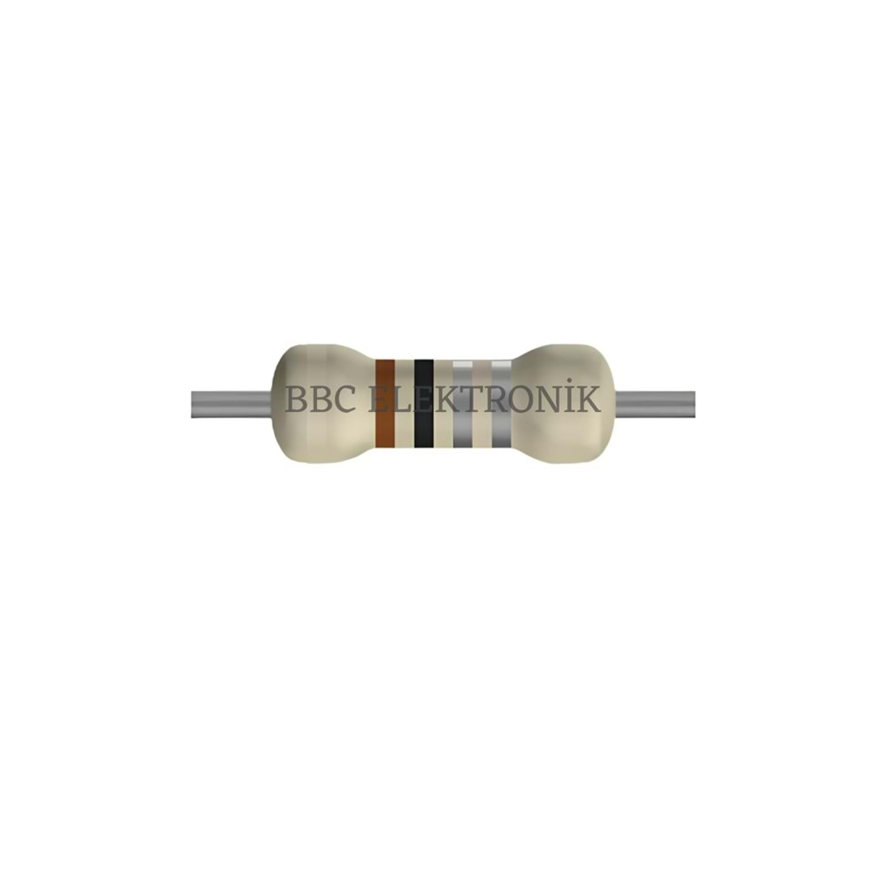 0.1 Ohm 1/4 Watt Direnç - Resistor, 0R1