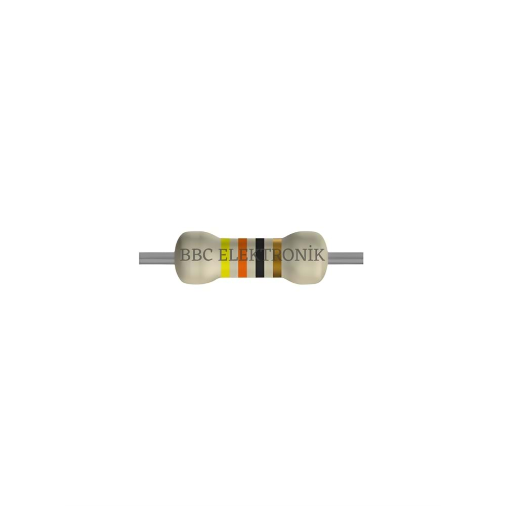 43 Ohm 1/4 Watt Direnç - Resistor, 43R