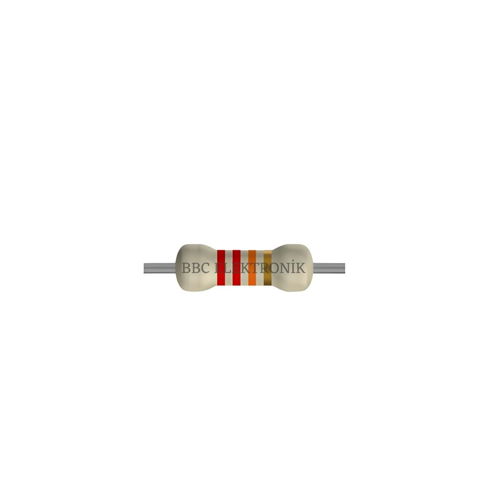 22 KOhm 1/4 Watt Direnç - Resistor, 22K