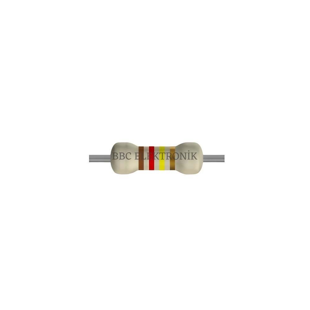 120 KOhm 1/4 Watt Direnç - Resistor, 120K