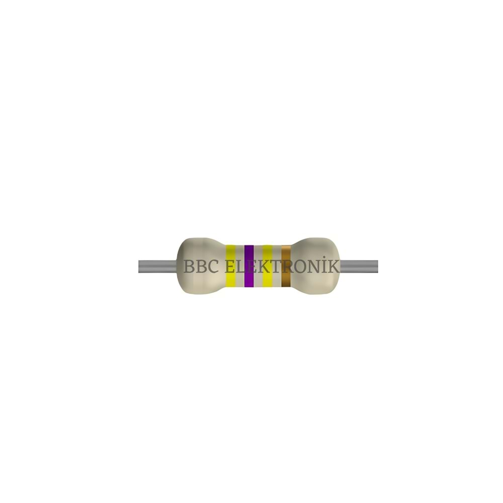 470 KOhm 1/4 Watt Direnç - Resistor, 470K