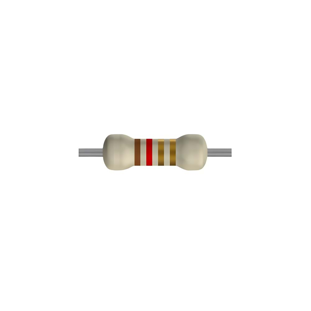 1.2R 1/2 Watt Direnç - Resistor, 1R2