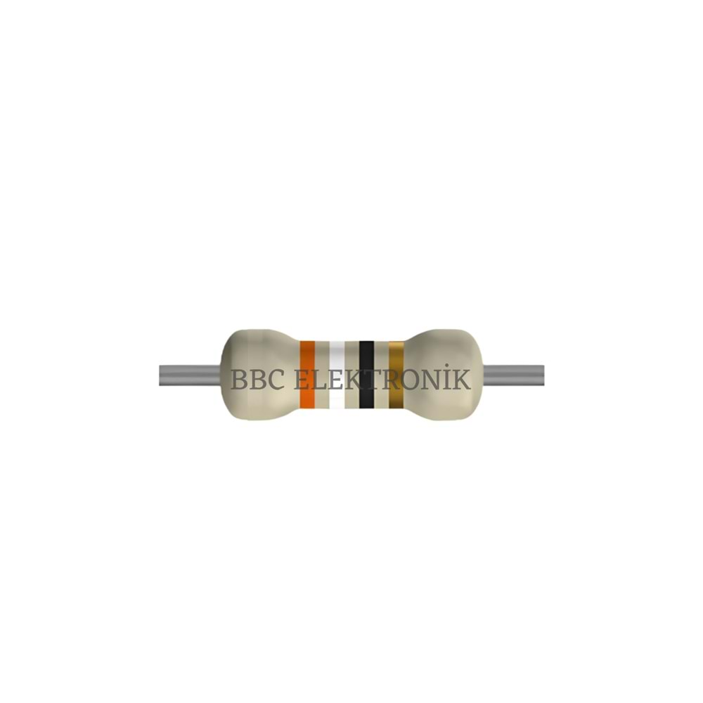 39 Ohm 1 Watt Direnç - Resistor, 39R