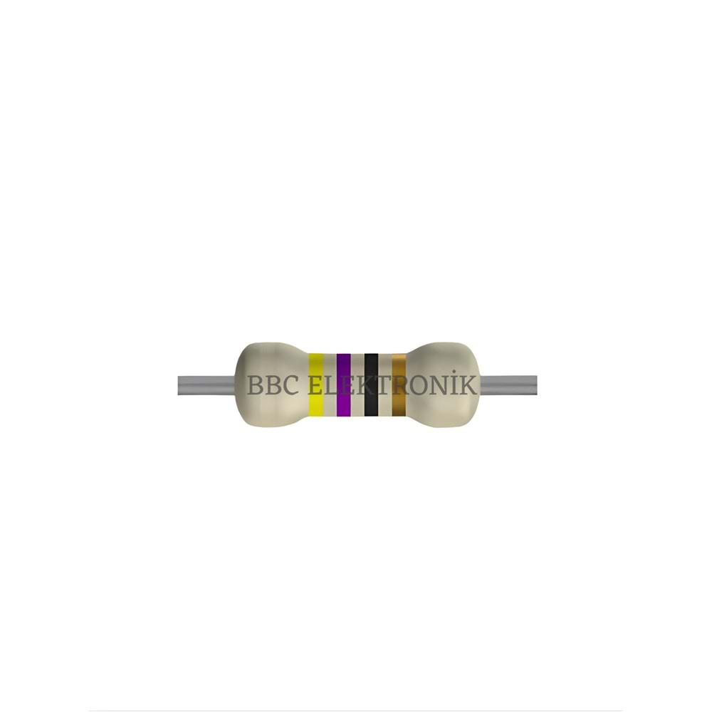 47 Ohm 1 Watt Direnç - Resistor, 47R