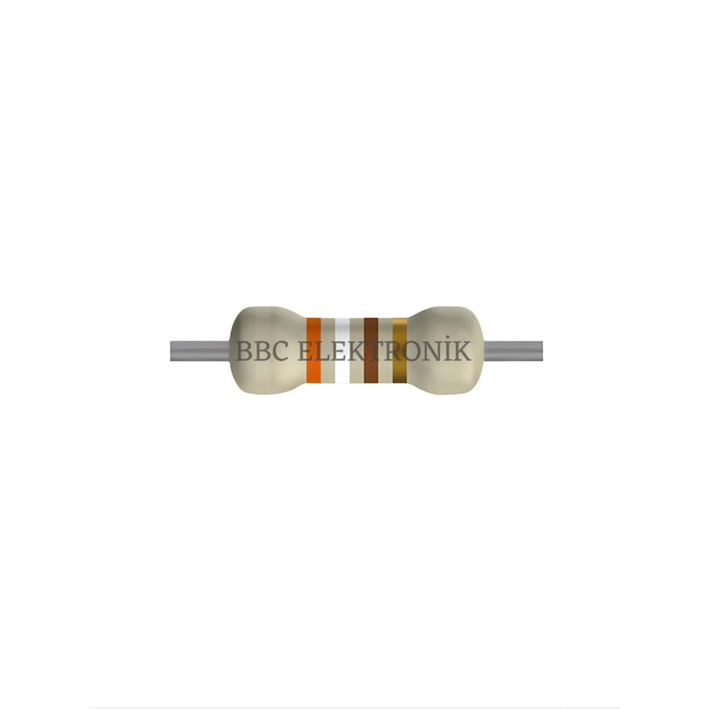 390 Ohm 1 Watt Direnç - Resistor, 390R