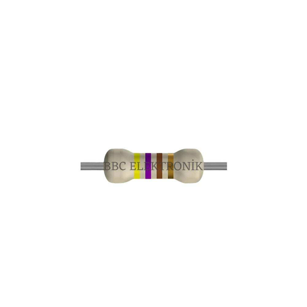 470 Ohm 1 Watt Direnç - Resistor, 470R