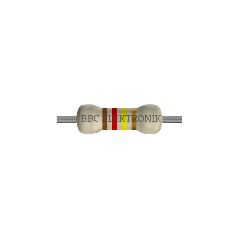 120 KOhm 1 Watt Direnç - Resistor, 120K