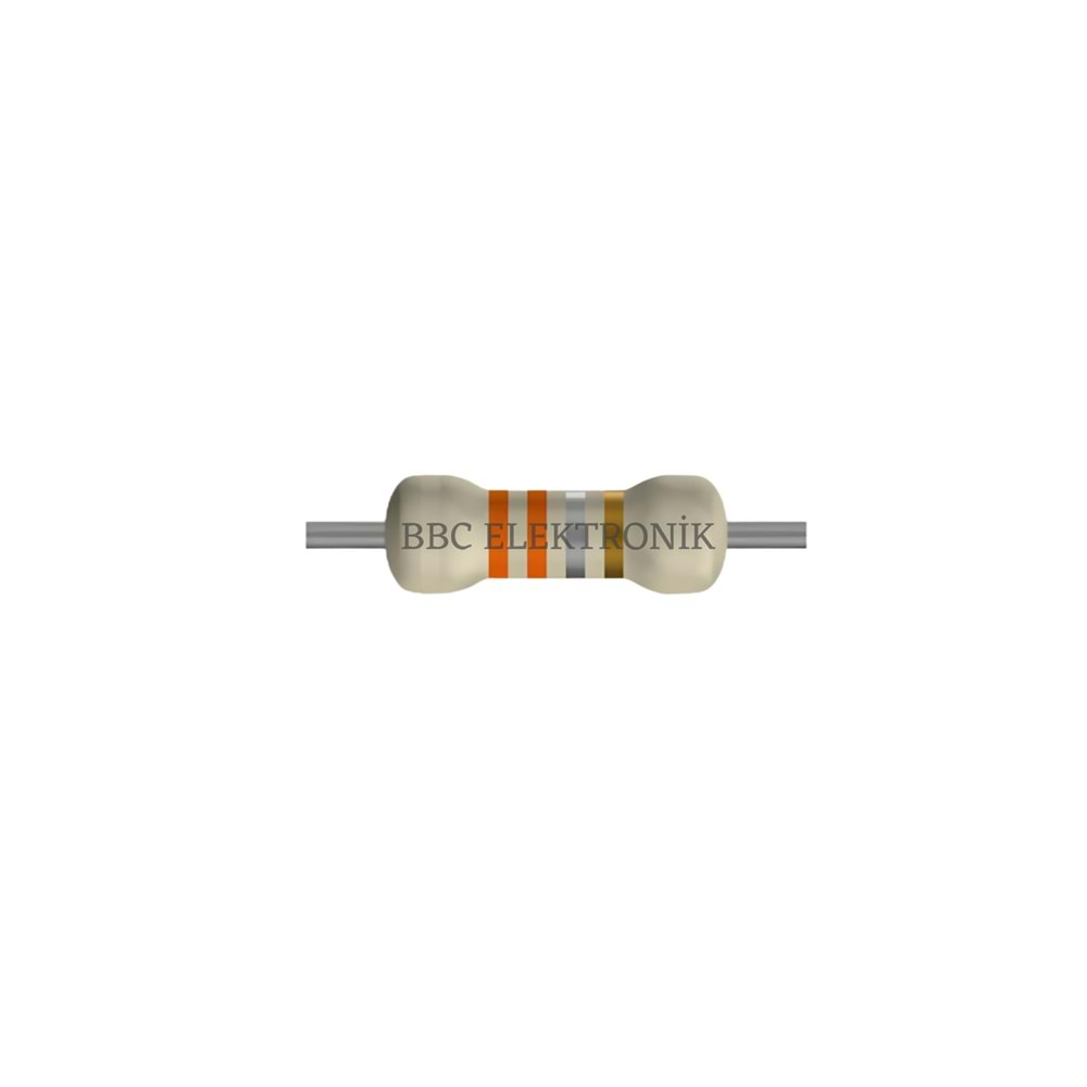 0.33 Ohm 1 Watt Direnç - Resistor, 0R33