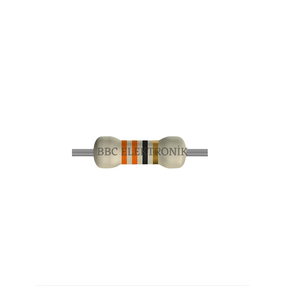 33 Ohm 2 Watt Direnç - Resistor, 33R