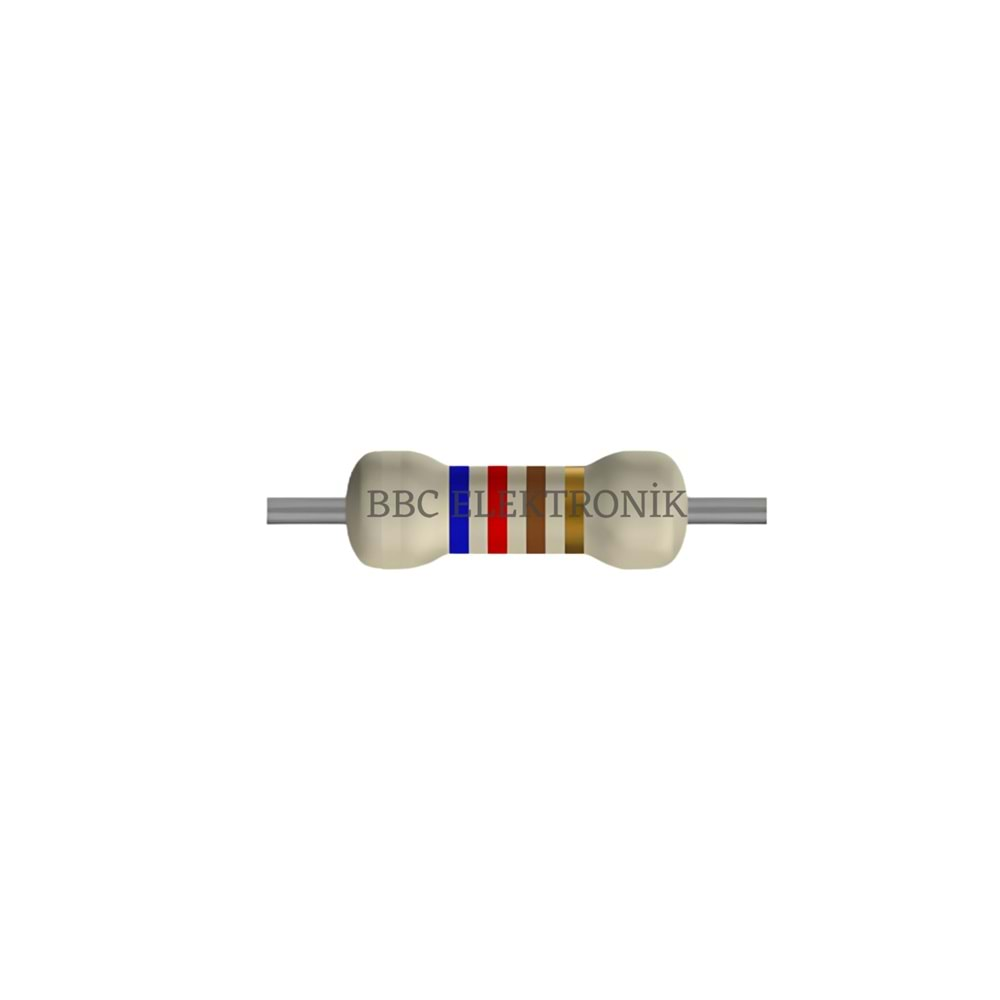 620 Ohm 1 Watt Direnç - Resistor, 680R