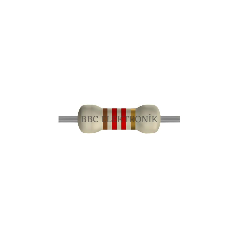 1.2 KOhm 1 Watt Direnç - Resistor, 1K2