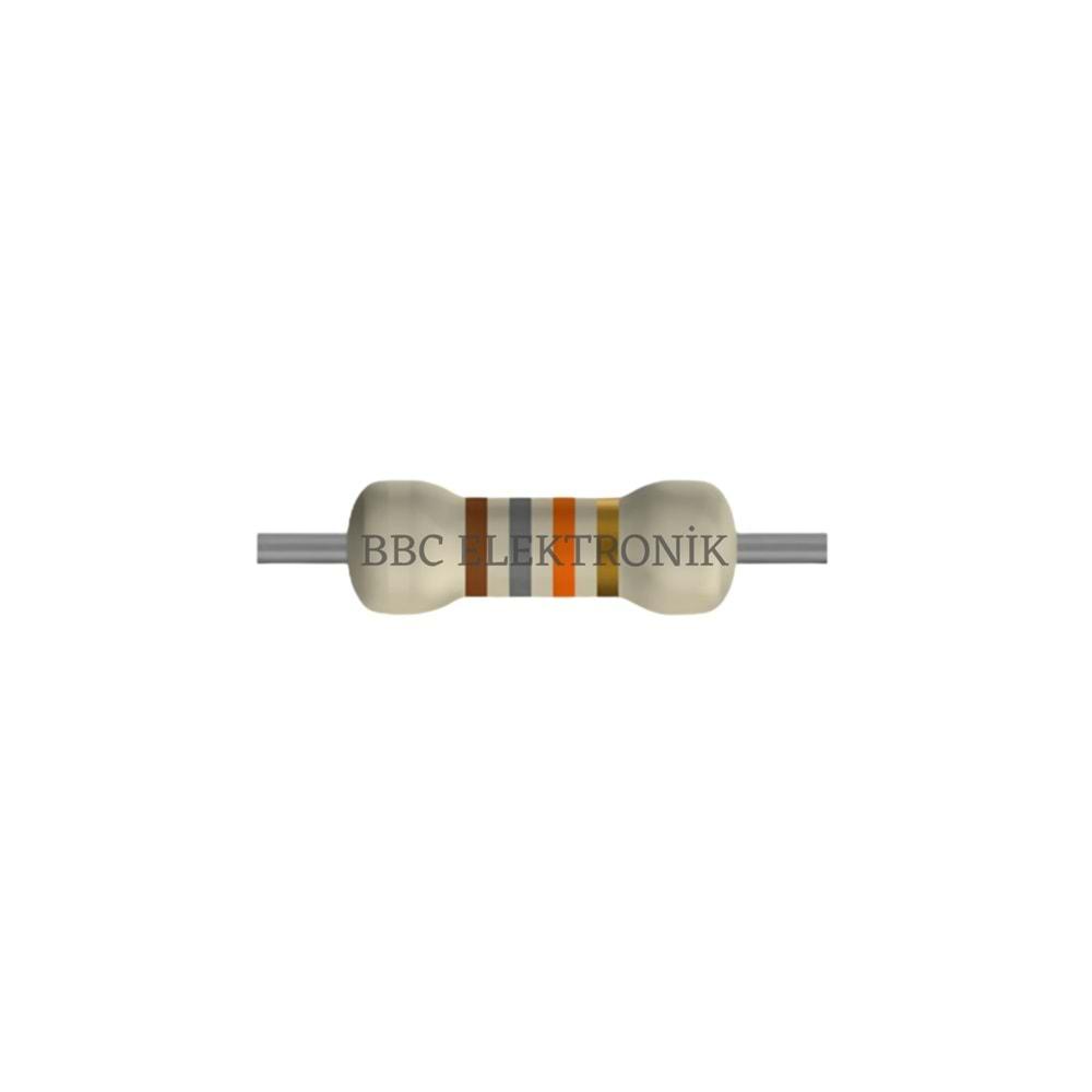 18 KOhm 1 Watt Direnç - Resistor, 18K