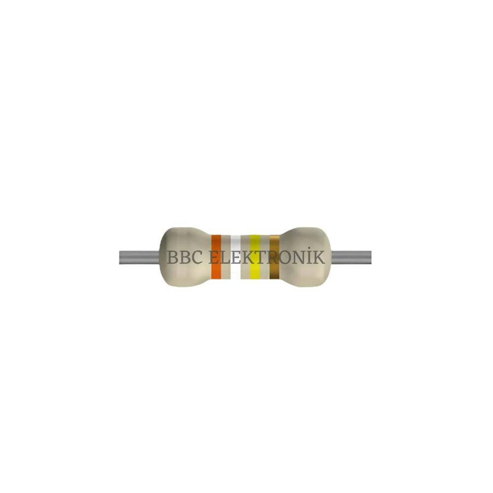 390 KOhm 1 Watt Direnç - Resistor, 390K