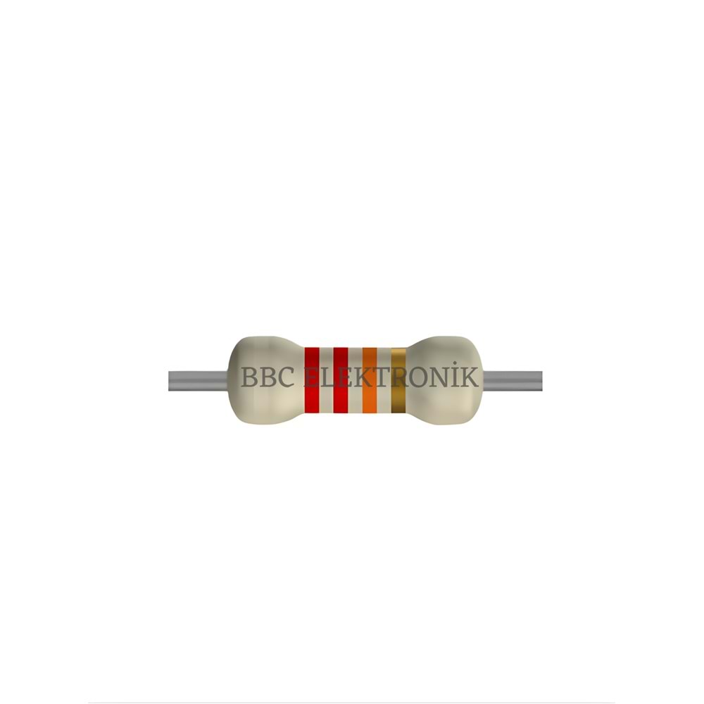 22 KOhm 3 Watt Direnç - Resistor, 22K