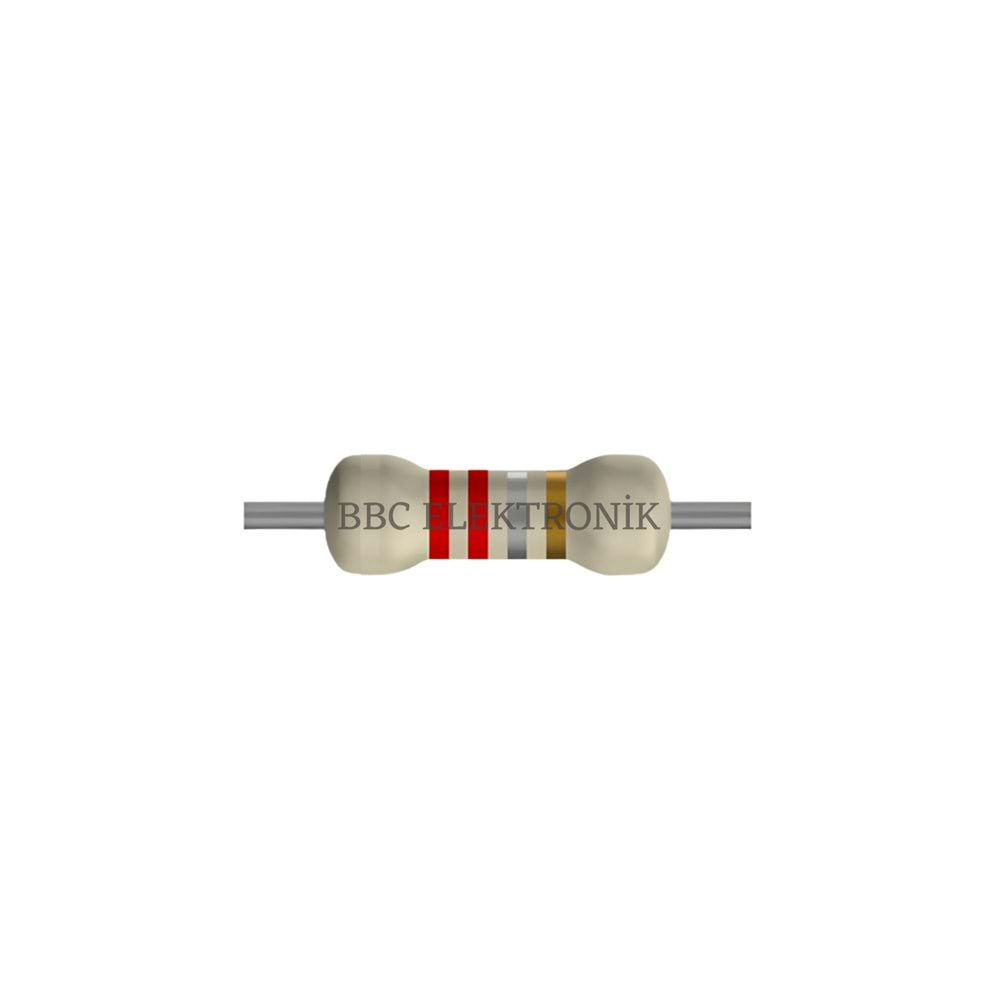 0.22 Ohm 1 Watt Direnç - Resistor, 0R22