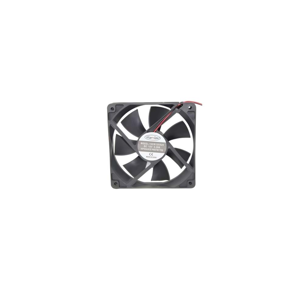 Fan 120X120X25 DC 12 Volt 0.45 Amp. Marxlow