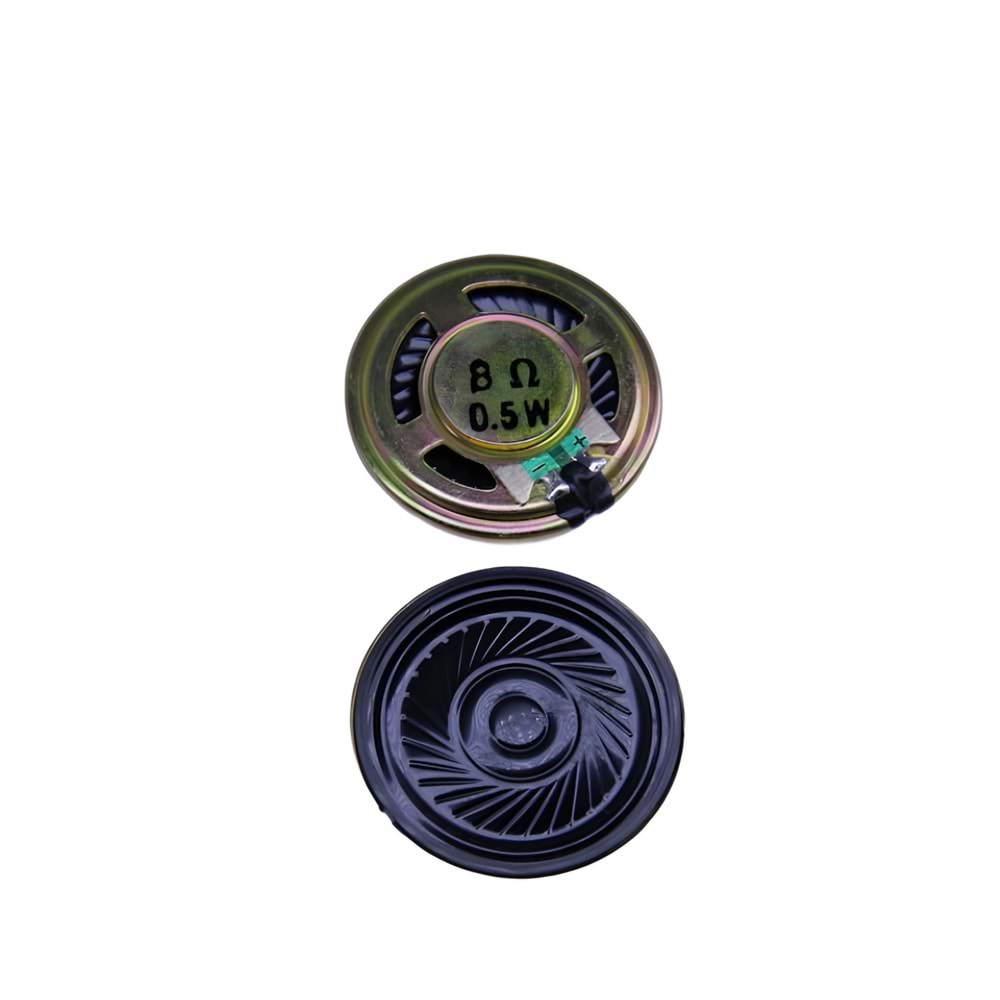 36mm 8 ohm 0.5 Watt Hoparlör, İzoleli