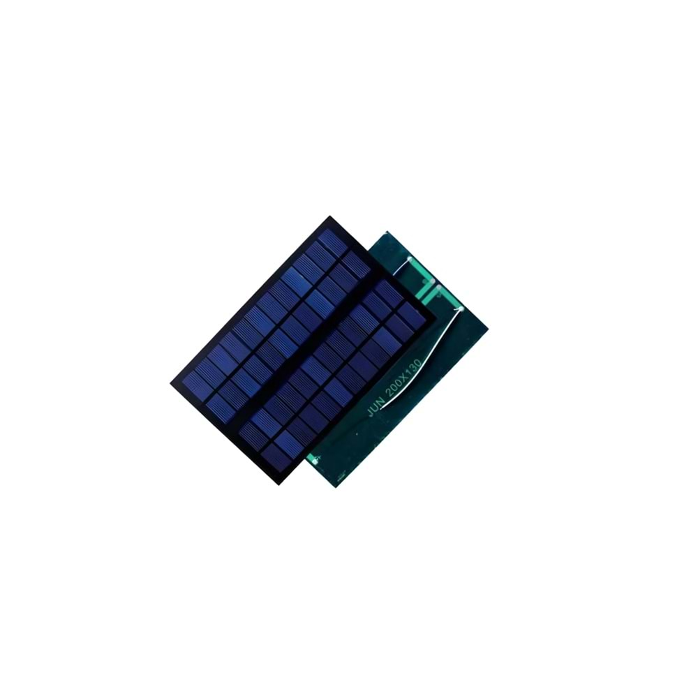 12V 100mA Güneş Paneli Solar Panel 130X200mm