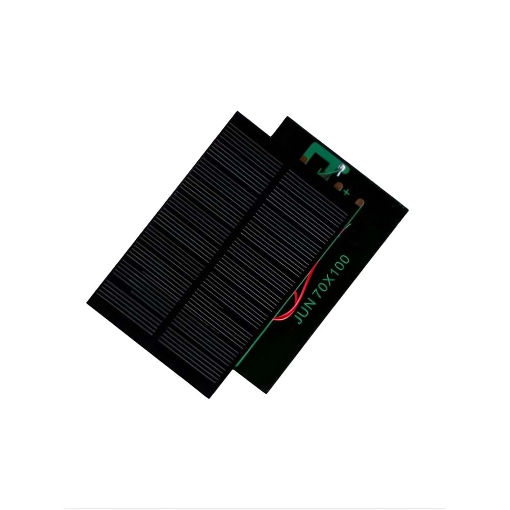 6V 100mA Güneş Paneli Solar Panel 70x100mm