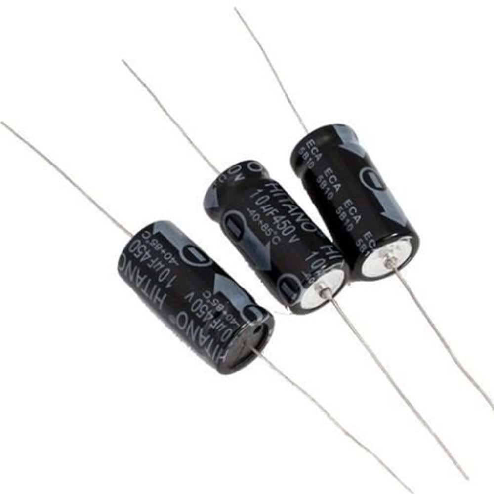 47uF 100 Volt Kondansatör, Kapasitör Radyal 13x35mm 85 Derece