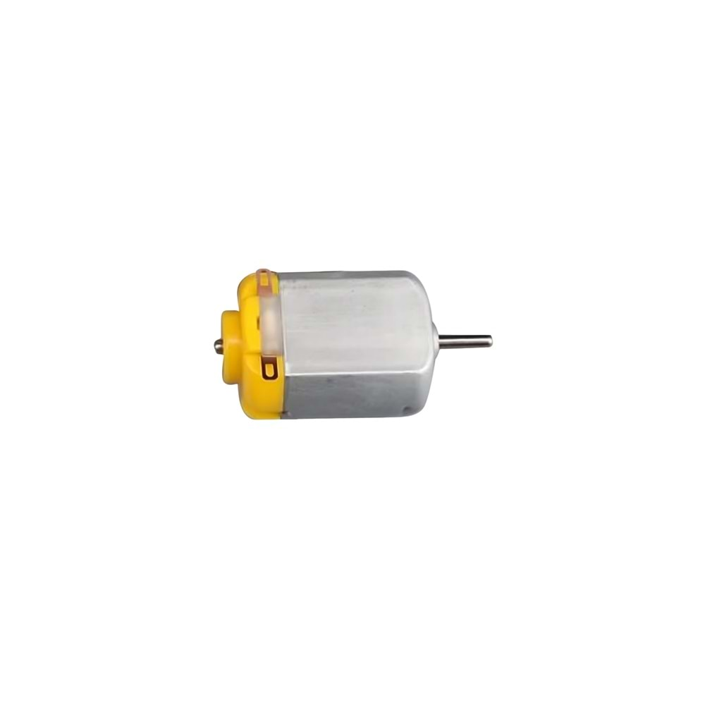 6 Volt - 12 Volt Yassı DC Motor Sarı