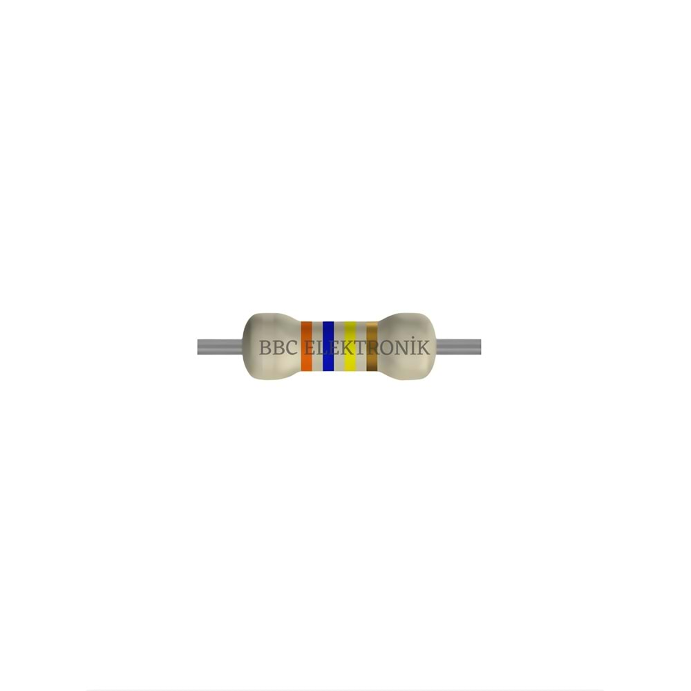 360 KOhm 1/4 Watt Direnç - Resistor, 360K