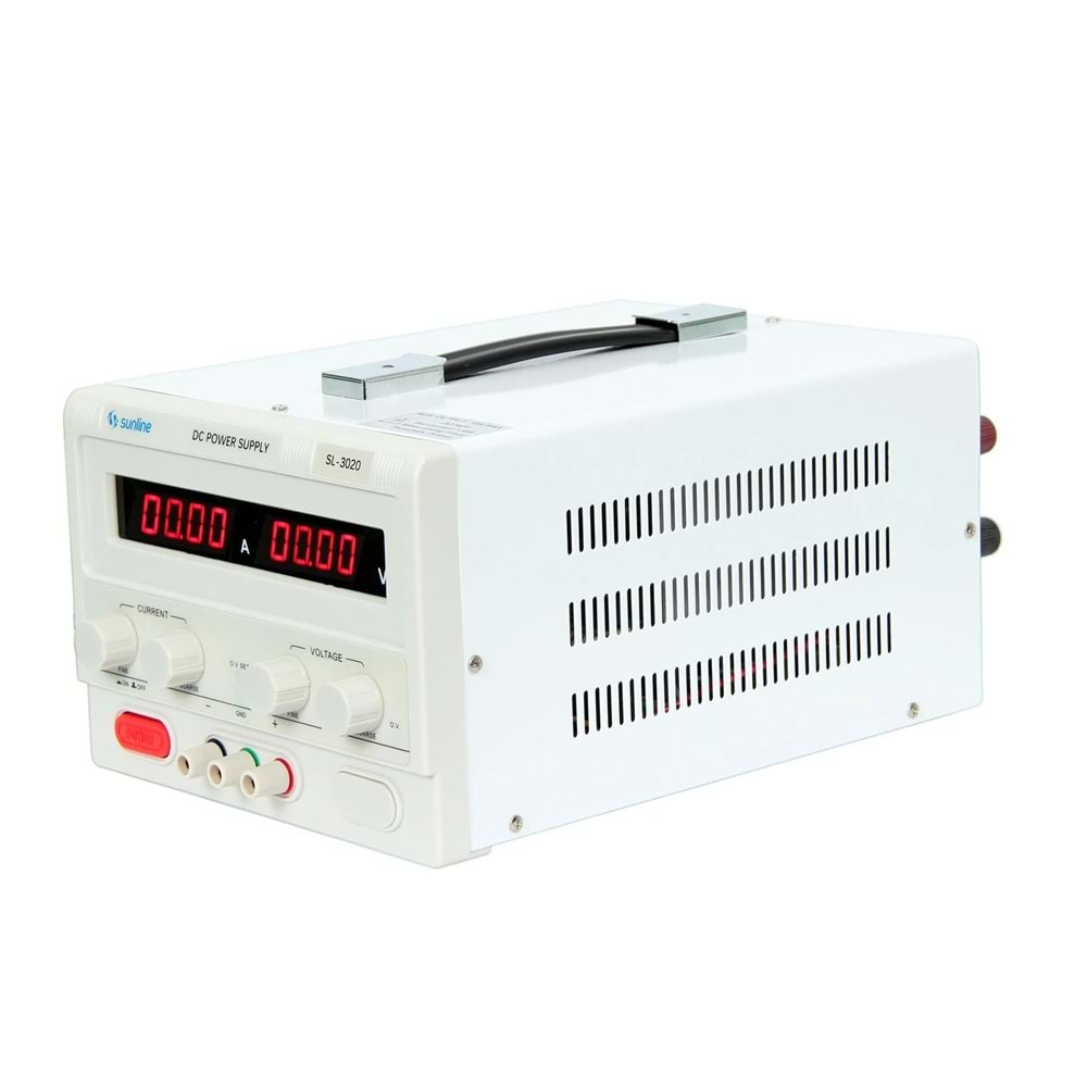 SL-3020 DC Power Supply 0-30V/0-20A Sunline