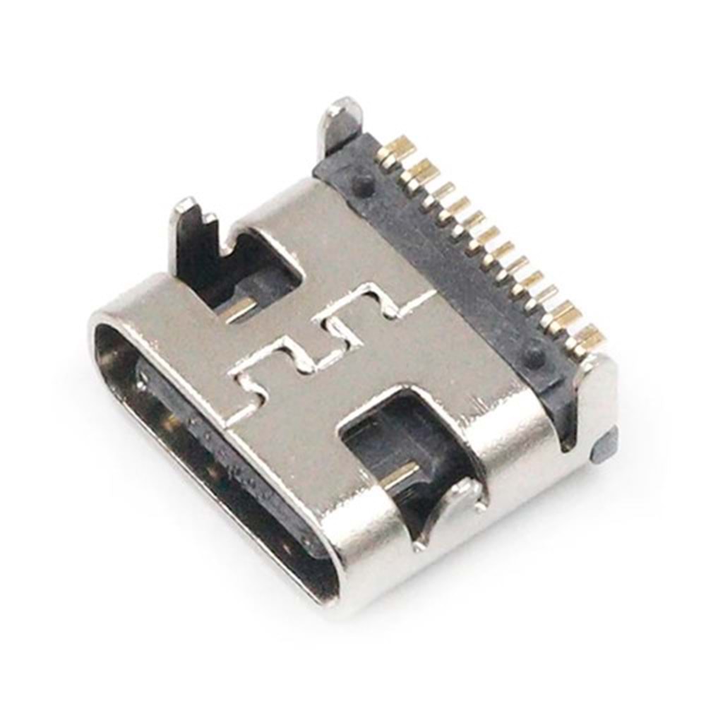 USB 3.1 TYPE-C 16 Pin Şase Erkek