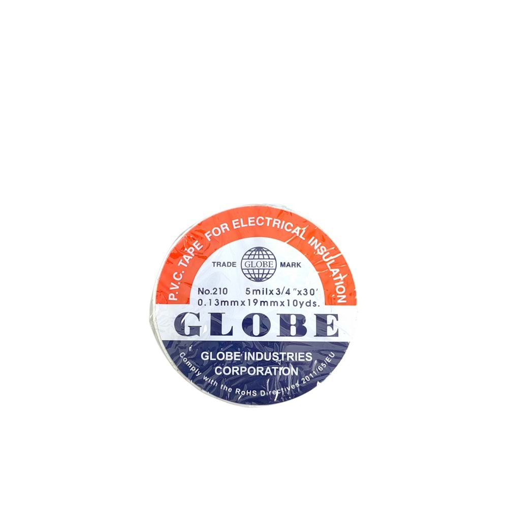 Elektrik Bandı Beyaz Globe