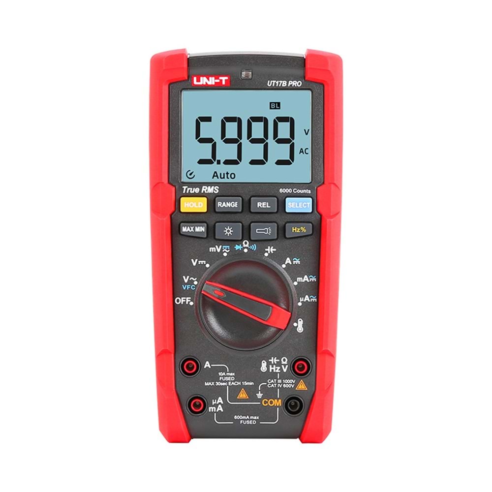 UT17B Pro True RMS Dijital Multimetre UNI-T