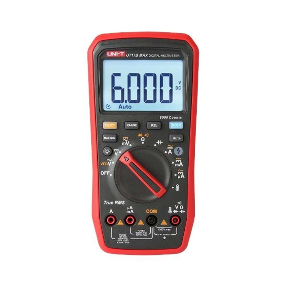 UT17B Max True RMS Dijital Multimetre UNI-T