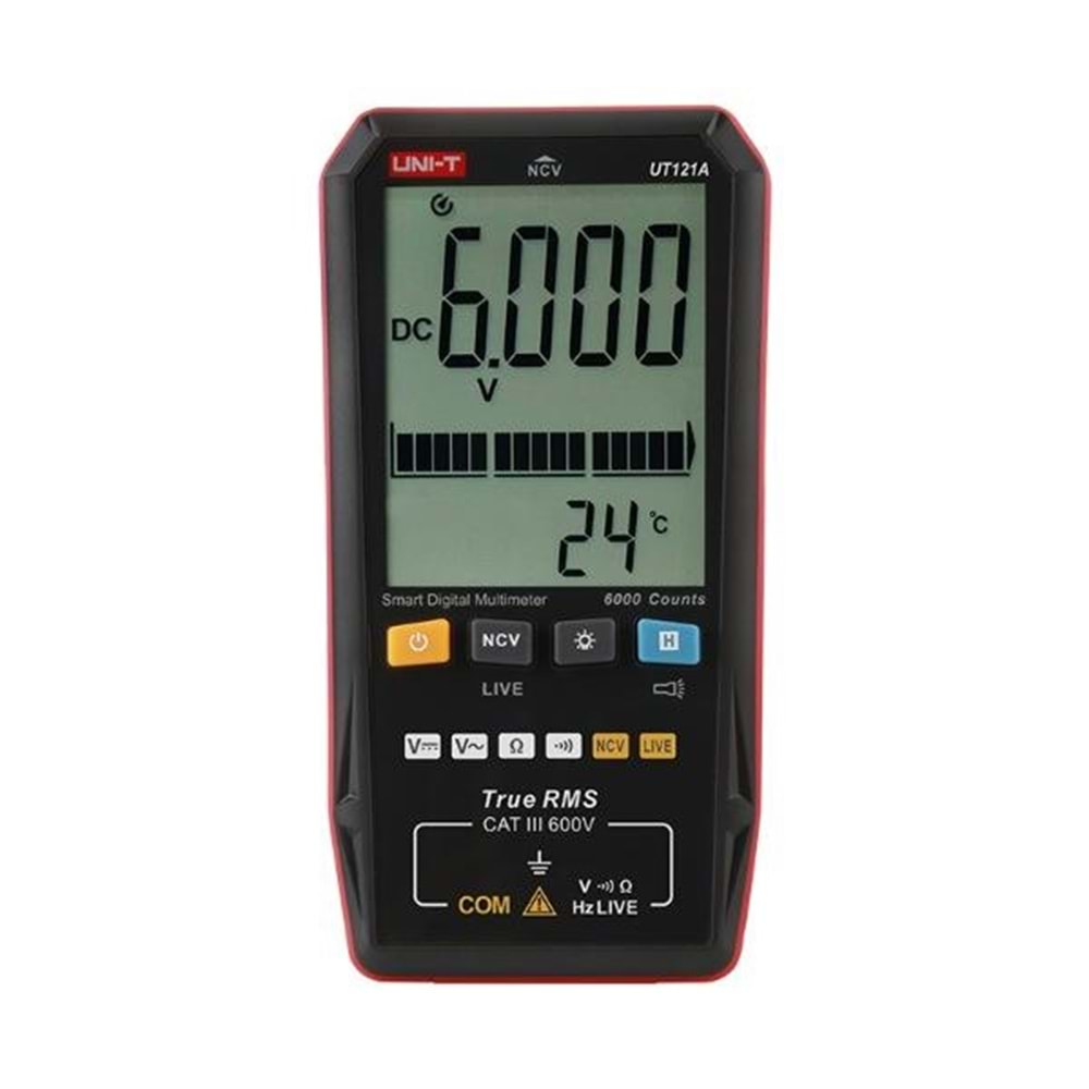 UT121A True RMS Akıllı Dijital Multimetre UNI-T