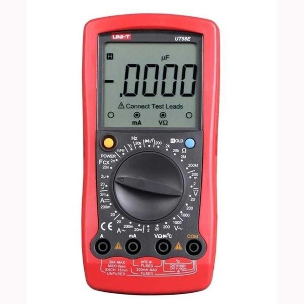 UT58E Dijital Multimetre UNI-T