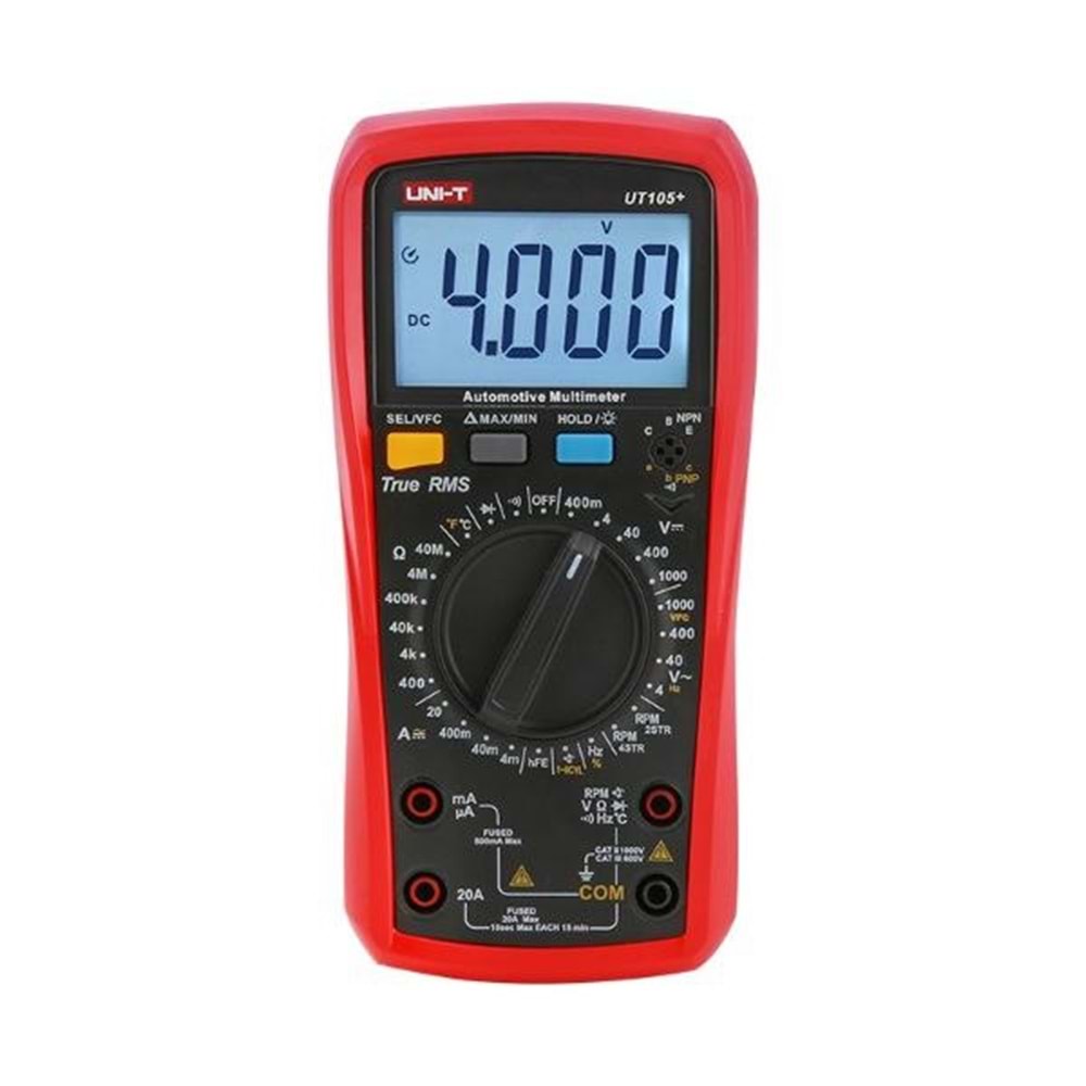 UT105+ Otomotiv Dijital Multimetre UNI-T
