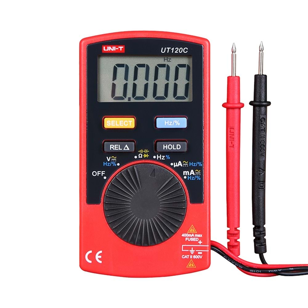 UT120C Cep Tipi Dijital Multimetre UNI-T