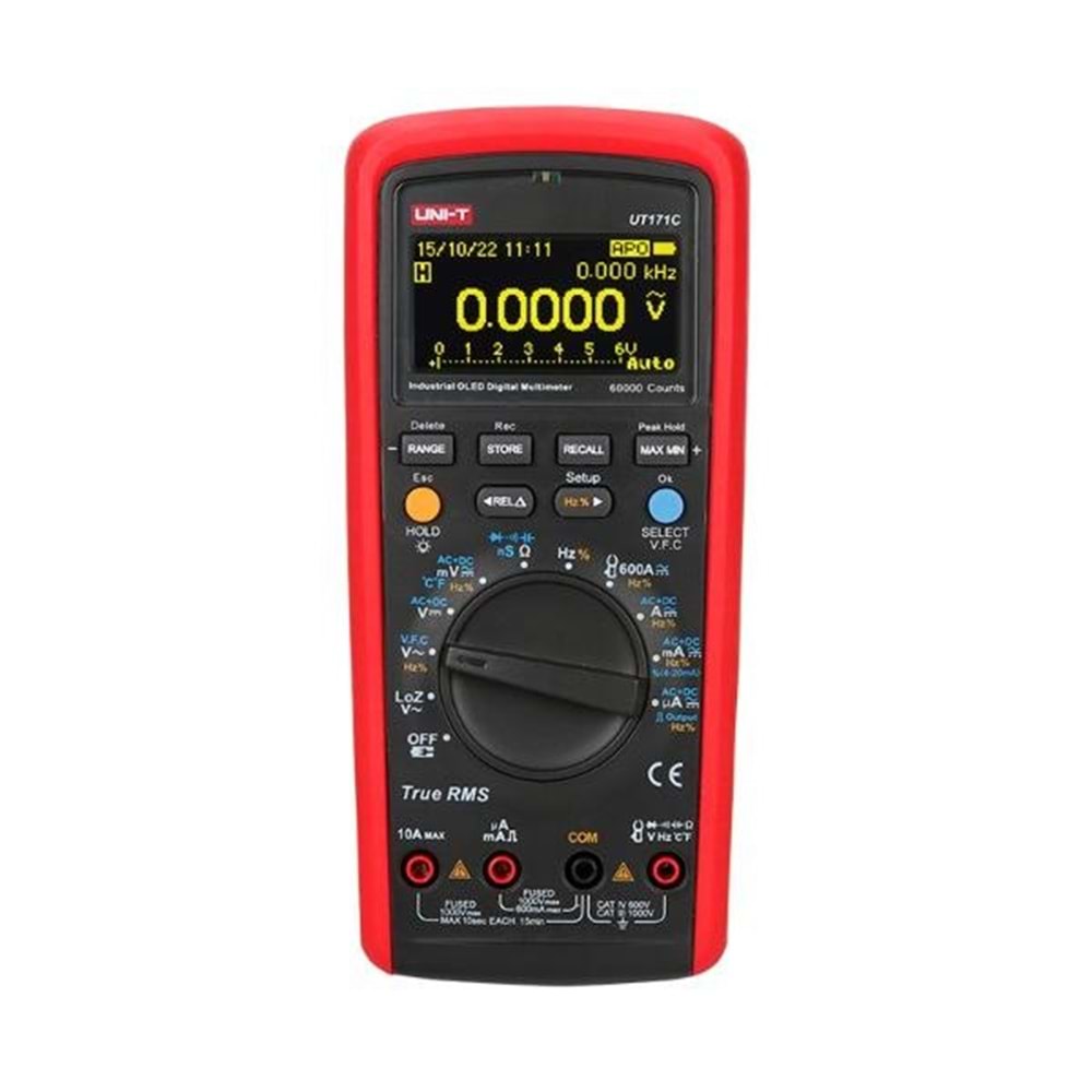 UT171C Endüstriyel True RMS Dijital Multimetre UNI-T