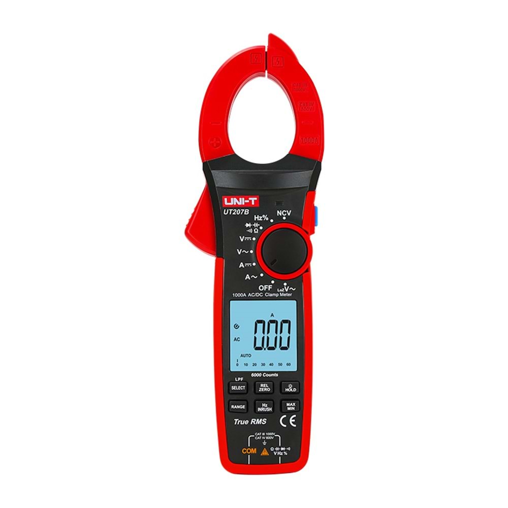 UT207B 1000A AC/DC True RMS Dijital Pens Ampermetre UNI-T
