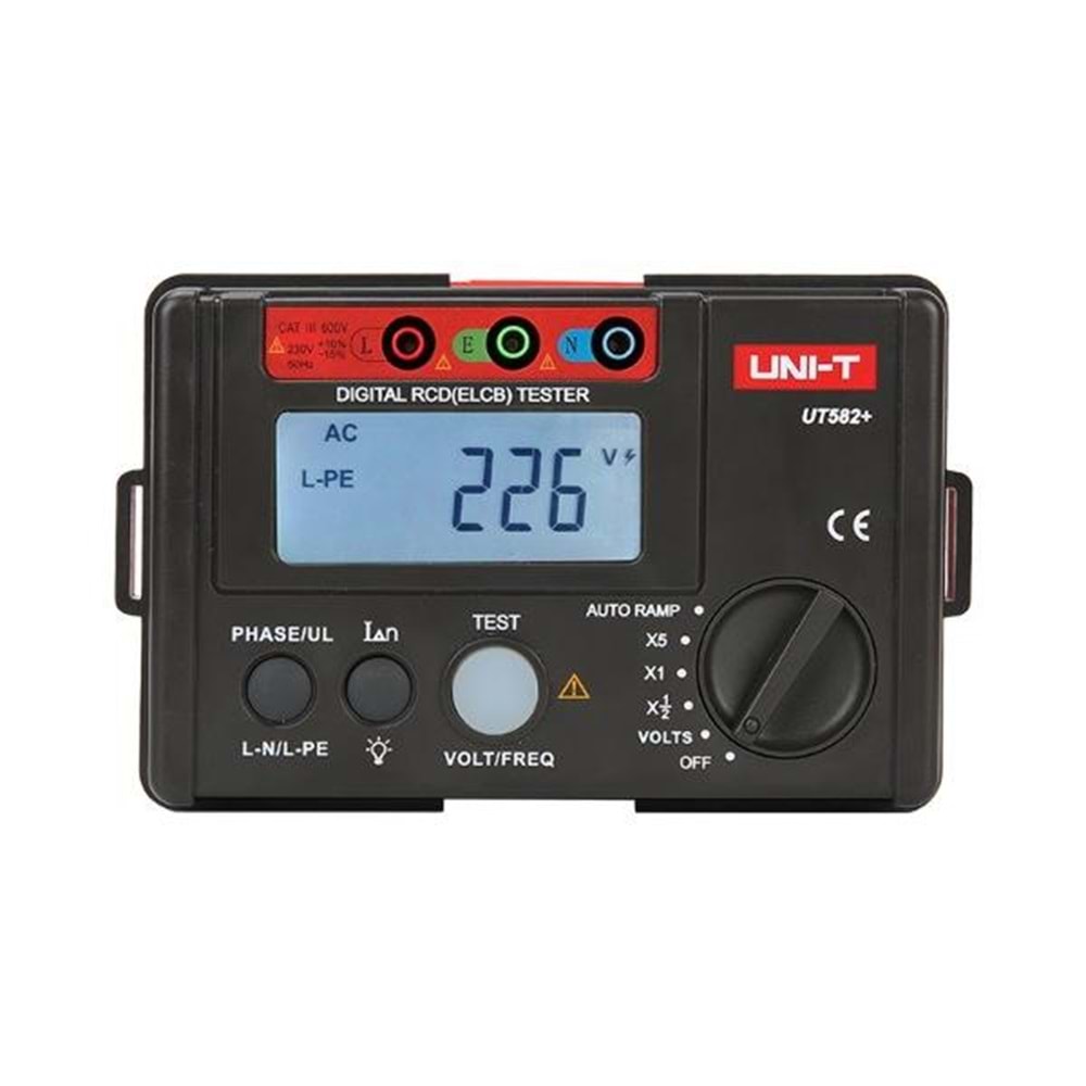UT582+ Dijital RCT Test Cihazı UNI-T