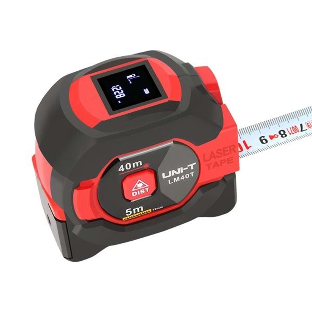 LM40T Lazer Mesafe Ölçer Şerit Metre UNI-T