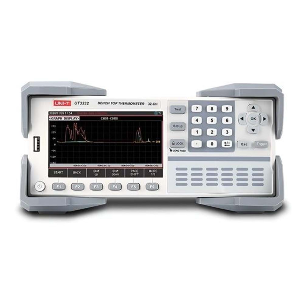 UT3232 32 Kanallı Dijitak Sıcaklık Kaydedicisi (Datalogger) UNI-T