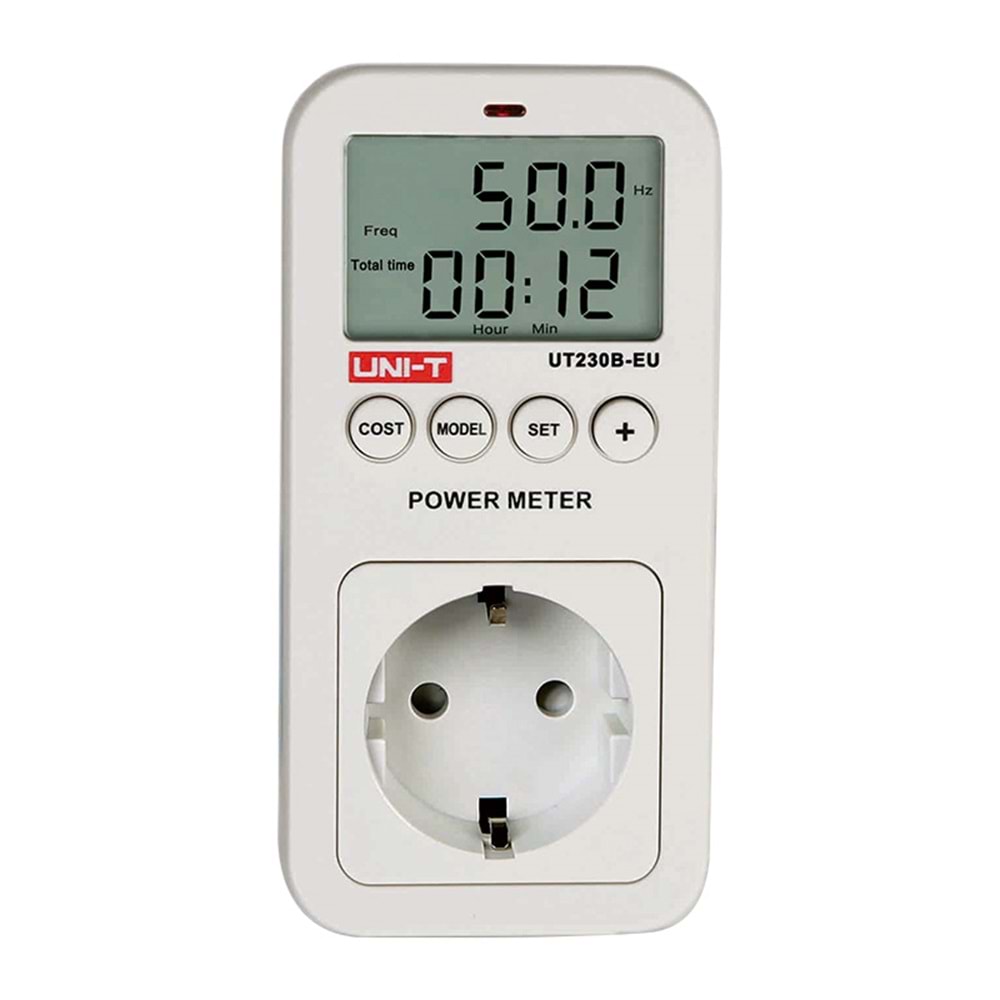 UT230B-EU Priz Tipi Dijital Wattmetre UNI-T