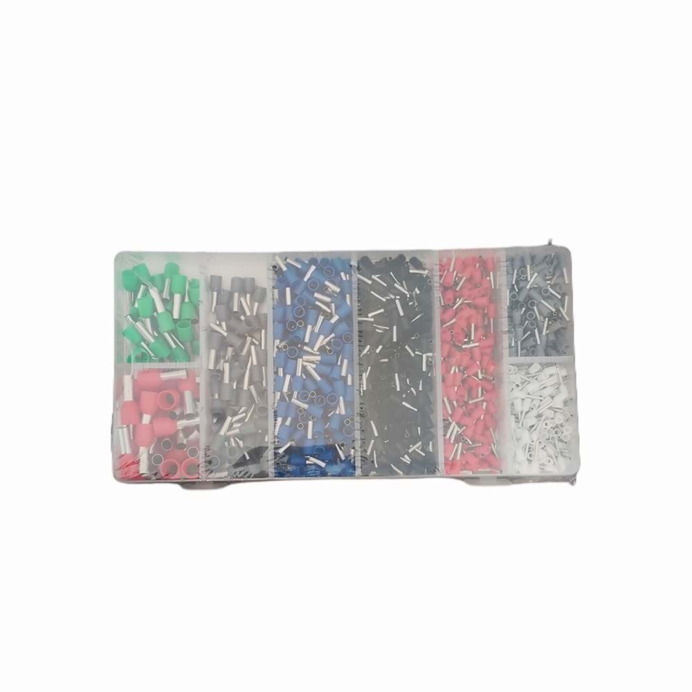 Kutulu İzoleli Yüksül Seti 1200 Parça Fransız Normu